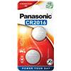 Panasonic Cr 2016 batteria al litio 2 pezzi,