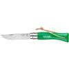 Opinel N°07 coltello pieghevole vrI trekking, verde,
