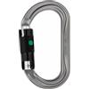 Petzl OK BALL LOCK moschettone ovale con sicurezza automatica,