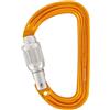 Petzl Sm'D moschettone a vite, con chiusura a vite,