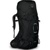 Osprey Aether 55 II zaino da trekking, nero,