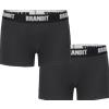 Brandit set boxer uomo 2 pezzi, nero-nero,