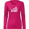 DRAGOWA Nabis maglietta da donna a maniche lunghe 160g/m2, rosa,
