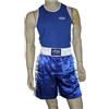 Katsudo Set da boxe con canotta e pantaloncini, blu,