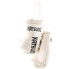 Katsudo Miniatura guanti da boxe, bianchi,