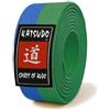 Katsudo Cintura katsudo judo verde-blu,