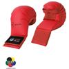 Tokaido WKF guanti da karate per bambini, rossi,