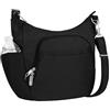 Travelon Crossbody Classic Lady borsa a tracolla antifurto nera,
