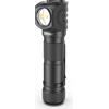 Speras SH18 torcia frontale ricaricabile, nera,