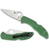 Spyderco Delica 4 coltello tascabile 7,5 cm, verde, FRN,