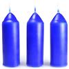 UCO Candele riempite di citronella 3 pz, blu,