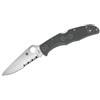 Spyderco Endura 4 Lightweight coltello tascabile 9,5 cm, verde-grigio, FRN,