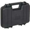 SRC Custodia in plastica per pistola corta, nera,