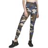 Urban Classics Camo Tech leggings da donna, oliva camo,