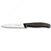 Victorinox coltello da cucina universale, seghettato, nero,