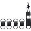 Tasmanian Tiger Set di fissaggi per cable manager, nero,