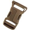 Tasmanian Tiger SR25 fibbia di sicurezza herma qa (coppia), coyote brown,
