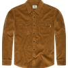 Vintage Industries Brix camicia, bronzo,