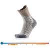 Thermic Therm-ic Calze da trekking da donna, beige/grigio,
