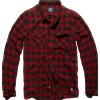 Vintage Industries Harley camicia, rosso a quadri,