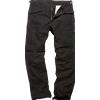 Vintage Industries M65 pantaloni in raso pesante, neri,