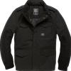 Vintage Industries Brent parka, nero,