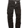Vintage Industries Rico pantaloni, nero,