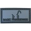 WARAGOD Passeggero Oscuro Toppa in PVC,