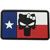 WARAGOD Texas bandiera del con patch in pvc tactical kitty,