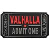WARAGOD Valhalla Admit toppa in pvc, nera,