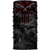 WARAGOD Värme sciarpa multifunzionale Bloody Punisher Skull,