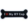 WARAGOD I love my K9 Cop pvc patch, nero,
