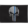 WARAGOD American Punisher Skull bandiera 150x90 cm,