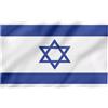 WARAGOD Israele bandiera 150x90 cm,