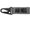 WARAGOD gruppo sanguigno AB- negativo, grigio,