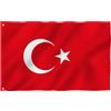 WARAGOD Turchia bandiera 150x90 cm,