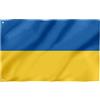 WARAGOD Ucraina bandiera 150x90 cm,