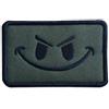 WARAGOD Emoticon toppa ricamata, verde,