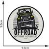 WARAGOD Toppa ricamata Off Road Avventura estrema,