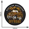 WARAGOD Toppa ricamata Off Road Mountain Adventure,