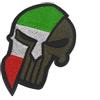 WARAGOD Punisher toppa ricamata, italia,