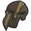 WARAGOD Toppa ricamata Punisher, usa verde,