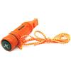 WARAGOD Blast Fischio d'emergenza multifunzionale 5 in 1, arancione,