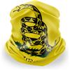 WARAGOD Värme sciarpa multifunzionale, serpente giallo,