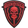 WARAGOD ISIS Slayer toppa 3d con punisher 7,5x6cm,