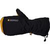 Warmpeace Teddy guanti, nero/marrone,