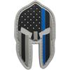 WARAGOD US Spartan Helmet toppa 3d linea blu 7x4.2cm,