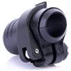Warp ND - meccanica flip-lock FL-17 plastica nera/leva in alluminio nero/dado nero, per diametro 16 mm,