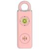 W&G SHIELD SOS allarme personale con luce led e linguetta di attivazione, rosa,