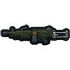 WARAGOD M249 3D GUN toppa 11x3.2cm,